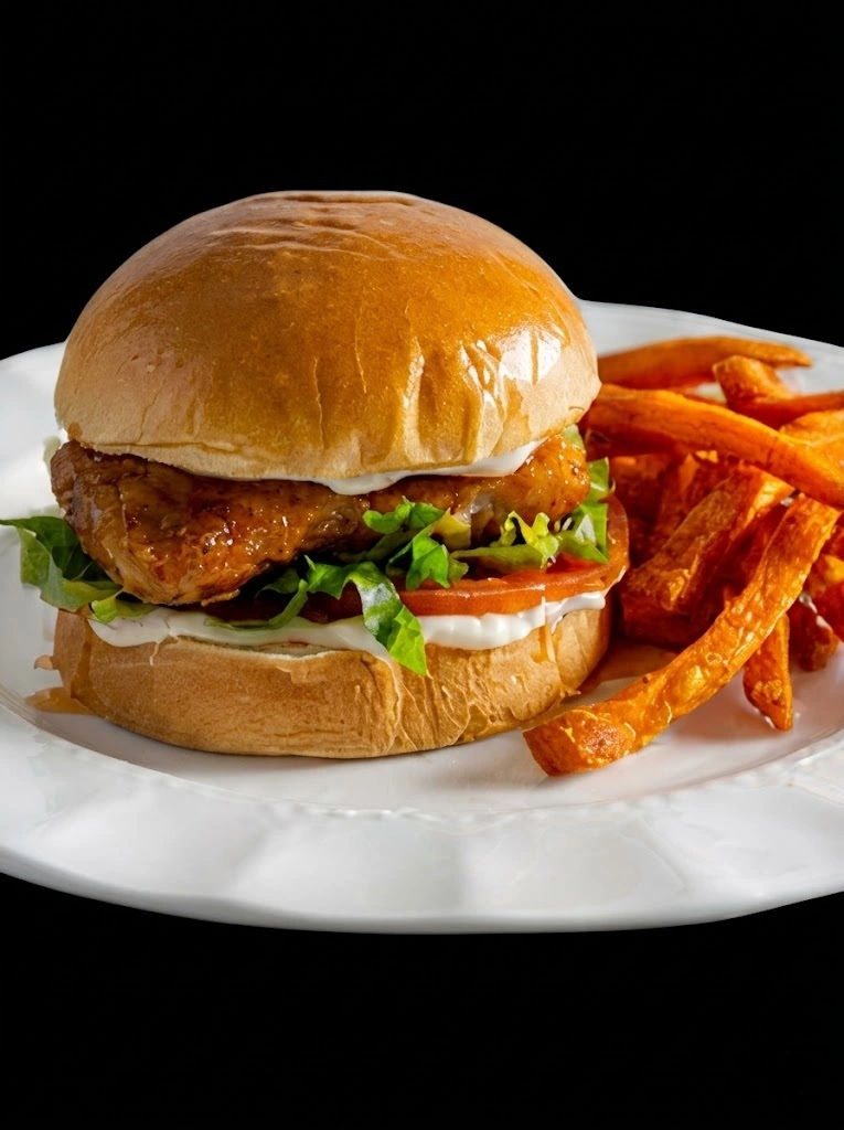 Freshly prepared rotisserie chicken at Chicken Hub Lethbridge